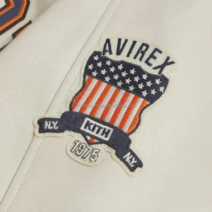 รุ่นลิมิเต็ดอิดิชั่น Avirex X Kith New York Knicks Series ผ้าเคลือบพิเศษสำหรับชุดกีฬาเมโทรโพลิแทนทรงสูง ให้ความโดดเด่นสูง - Product Image 5