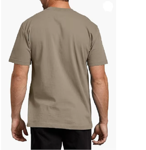 240gsm Drop Shoulder Heavyweight T-shirt Luxury Blank Heavy Cotton Oversized <b>Men's</b> Custom Silk Screen Printed T-Shirt - Product Image 3