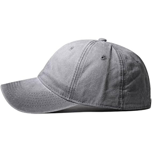 <b>Plain</b> Washed Cotton <b>Baseball</b> <b>Cap</b> Classic Low Profile Blank Dad Hat Adjustable Unstructured Retro Sports Hat Men Women - Product Image 2