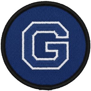 Parche de Escudo Triangular de Regalia Masónica, Emblema Geométrico Circular Bordado Personalizado de la Francmasonería, Calcomanía Termoadhesiva de Tela Granate - Product Image 1