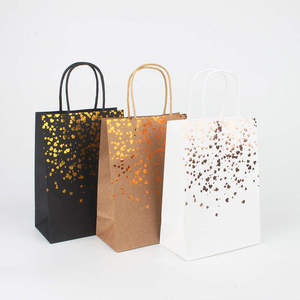 Bolsas de Papel Kraft Ecológicas Personalizadas al por Mayor, Bolsas Reutilizables para Compras y Comida para Llevar, Bolsas de Regalo, Bolsas de Compra de Papel Kraft - Product Image 3