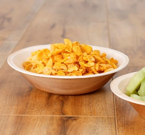 Premium Areca Palm Leaf Bowls Biodegradable Disposable Tableware For Party Weddings Sustainable Natural <b>Dinnerware</b> Set Bulk Pack - Product Image 6