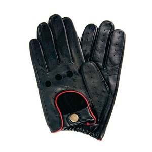 2026 New Winter Thermal Real <b>Leather</b> Men <b>Fingerless</b> Driving <b>Gloves</b> Unlined Plain Customized Colors High Quality <b>Leather</b> - Product Image 4