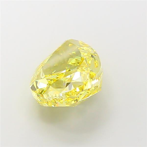 Diamant ovale CVD jaune intense de 4 carats avec rapport IGI, clarté VS1, pour bagues de fiançailles personnalisées et bijoux fins - Product Image 3