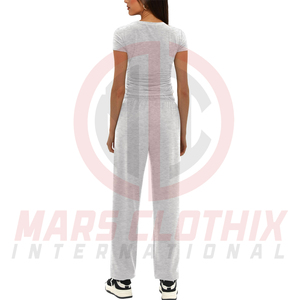 Top Selling Product Best Price Women Summer <b>Tracksuit</b> For Casual Wear Custom Logo Slim Fit Training Wear Women <b>Tracksuit</b> Set - Product Image 2