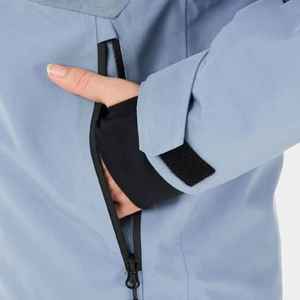 เสื้อแจ็คเก็ตสกีผู้ชายแบบกำหนดเองได้ กันน้ำ มีฮู้ด เสื้อผ้าสำหรับกิจกรรมกลางแจ้ง ปิดด้วยซิป กันลม พิมพ์โลโก้ - Product Image 4