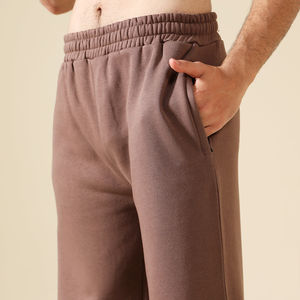 Pantalon de jogging ample à jambe large en molleton, style sportif, pour le sport et la détente, faible MOQ - Product Image 6