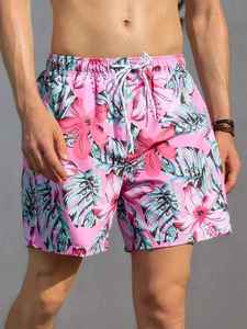 Shorts de bain personnalisés à sublimation intégrale, tissu extensible, haute qualité, pour hommes, vente flash - Product Image 5