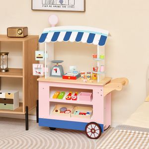 Adorabile Set Giocattolo Carrello della Spesa con Bilancia e Macchina POS Inclusi - Product Image 2