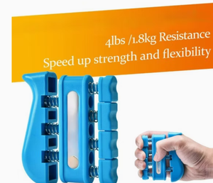 Entrenador de Fuerza de Agarre Ajustable con Mango de Plástico Azul y Contador Digital para Ejercicios de Fitness - Product Image 3