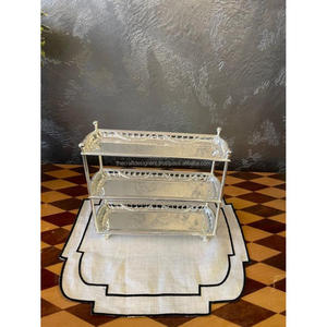 Silver And Gold Aluminium Decorative Trays Candies Cupcake Pastry <b>Chocolate</b> Display Stand 3 Tier Cake Stand For Birthday Parties - Product Image 6