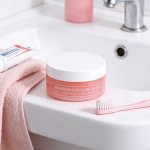 Bluepetal Korean Repairing Exfoliating <b>Body</b> <b>Scrub</b> 150g Grapefruit Scent Centella Asiatica Extract Illite Soft Clean Skin Feel - Product Image 4