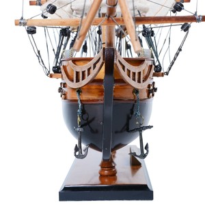 Modèle de bateau en bois USS Constitution, petit modèle artisanal de la flotte américaine, bateau à voile Old Ironsides, décoration, 57,15Lx19Wx49,53H cm - Product Image 6