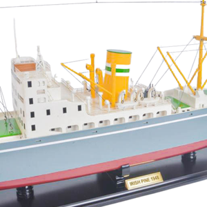 Bateau Maquette en Cèdre de Pin Irlandais de Haute Qualité 75cm, Peint à la Main, Décoration Nautique de Luxe pour la Maison, le Bureau, Cadeau, Artisanat - Product Image 4