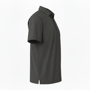 Camisa Polo de Golf para Hombre con Cuello de Botones, Corte Holgado, Color Sólido, Secado Rápido y Diseño de Logotipo Personalizado OEM - Product Image 2