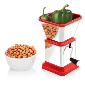 Premium stainless steel manual chili cutter <b>vegetable</b> and dry fruit <b>chopper</b> glossy PP handle multi size kitchen cutting tool pro - Product Image 1