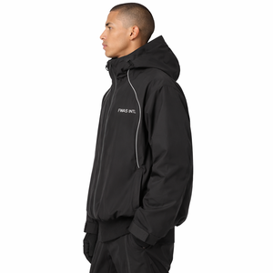 Chaqueta impermeable ligera de nailon Defender para entrenamiento de fútbol, abrigo deportivo con patchwork, cortavientos impermeable para exteriores, chaquetas para hombre. - Product Image 4