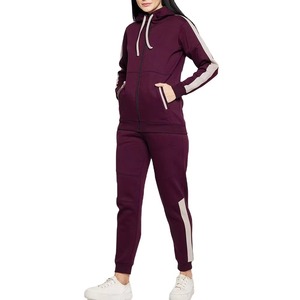 High Quality Custom Sportswear <b>Women</b> <b>Half</b> <b>Zip</b> Hoodie 100% Organic Cotton Drop Shoulder Crop Top with best Quality - Product Image 2