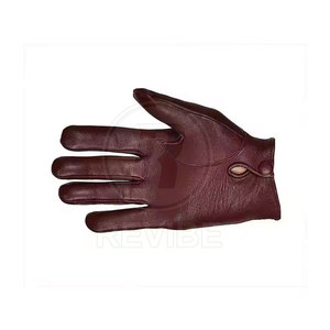 Top Price Winter Daily Use Leather <b>Gloves</b> with Fur Lining <b>Touch</b> <b>Screen</b> Eco-Friendly Breathable Best Material New Design - Product Image 3