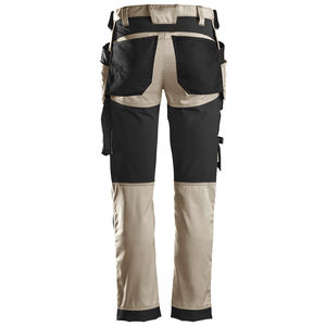 Pantalon de travail haute visibilité pour homme, robuste, avec bandes réfléchissantes et poches cargo, pantalon de travail d'hiver haute visibilité - Product Image 6