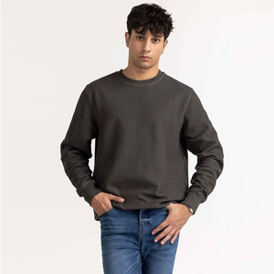 Sudadera Personalizada para Hombre, Cuello Redondo, Color Amarillo, Manga Regular, 100% Algodón, Transpirable, Anti-Pilling, Anti-Arrugas, Anti-Encogimiento, 300g - Product Image 4