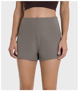 Pantalones Cortos de Yoga para Mujer, Diseño Nuevo, Acanalados, Levanta Glúteos, Cintura Alta, para Gimnasio y Entrenamiento Deportivo - Product Image 2