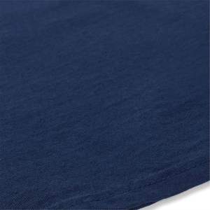 Camiseta Blanca Lisa de Alta Calidad para Hombre 2026 - 100% Algodón Peinado, Cuello Redondo, Hombros Caídos, Estilo Casual - Product Image 3