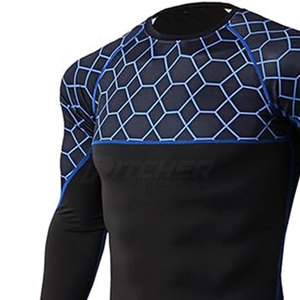 Ensemble de rashguards professionnels pour hommes, séchage rapide, pour entraînement fitness et sport - Product Image 4