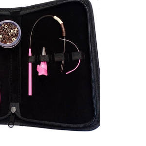 Kit d'outils pour extensions capillaires de qualité professionnelle, pince métallique à micro-anneaux à forte tenue, outil de retrait et d'installation des perles, accessoires de coiffure - Product Image 3
