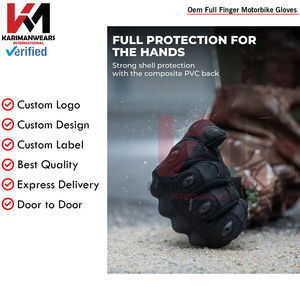 Guantes de Motocicleta Ligeros, de Alta Adherencia, Duraderos, Protección para las Manos, Ajuste Cómodo para Motociclistas - Product Image 3