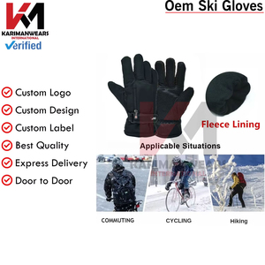 Wholesale Supplier Winter Ski <b>Gloves</b> with Touchscreen Fingers Anti Slip Palm and <b>Warm</b> Insulation for Export Markets - Product Image 4