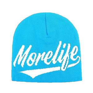 Jacquard Beanie Hat Unisex Street Style Letter Pattern 100% Acrylic Knit <b>Winter</b> <b>Cap</b> 56-58CM - Product Image 2