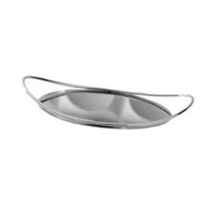 Bandeja de Servicio de Acero Inoxidable para Bodas, Ofrece una Presentación Elegante para Recepciones, Catering, Banquetes, Buffets, Eventos de Comedor y Hospitales - Product Image 1