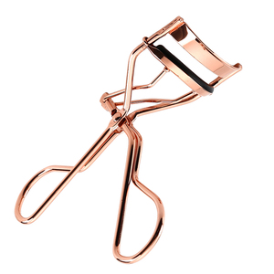 Pince à cils professionnelle portable en acier inoxydable couleur or rose, vente en gros, durable, fournisseur OEM - Product Image 2