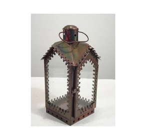 Portavelas Moderno de Estilo Nuevo, Adornos Decorativos para el Hogar, Faroles de Metal Artesanales - Product Image 1