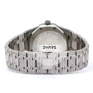 Reloj de Pulsera Prestige de Aleación de Cuarzo con Diamante Moissanite Color D VVS1, Cristal de Zafiro, Resistente al Agua, de Colección - Product Image 2