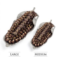 Coffret Cadeau Luxe Ramadan & Aïd : Dattes Medjool Premium et Chocolats Artisanaux sur Plateau de Service Vintage en Laiton Sculpté
