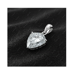 Colgantes y Dijes de Joyería Fina de Plata de Ley 925 Chapados en Oro, Diamantes Cultivados en Laboratorio con Certificación GIA IGI de 1ct DEF VVS VS, Regalos - Product Image 1