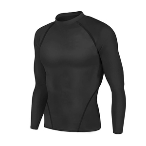 Camiseta Deportiva de Manga Larga para Hombre 2026, de Alta Elasticidad, Secado Rápido, Ecológica, de Poliéster, para Otoño, Fitness y Deportes - Product Image 4
