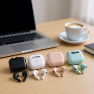 หูฟังไร้สายบลูทูธ Pro 6S TWS พร้อมกล่องชาร์จสำหรับใช้งานประจำวัน - Product Image 3