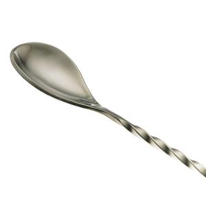 Best Barware Products Long Handle Stainless Steel Twisted Design Fork <b>Bar</b> Spoon Cocktail Stirrer Mocktail Drink MIxing Stirring - Product Image 3