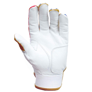 Gants de baseball unisexes en cuir véritable de haute qualité, à doigts entiers, confortables, pour adultes, pour le softball et les sports. - Product Image 4