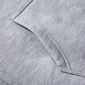 เสื้อฮู้ดดี้แบบวินเทจฟอกสีและทำสีซีดแบบขายส่ง OEM สำหรับแบรนด์สตรีทแวร์ในสหรัฐอเมริกา MOQ ต่ำ - Product Image 5