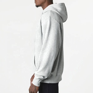 Sudadera con Capucha de Invierno 2025 para Hombre, Talla Grande, con Logotipo Personalizado, 100% Algodón, Cierre de Cremallera, Corte Regular - Product Image 5