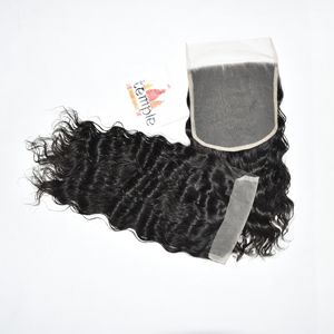 ผมแท้ 100% แบบไม่ผ่านการย้อมสี  ชนิดเวฟลึกธรรมชาติ  ขนาด 7*7  ผลิตโดย Temple Manufactured Indian Raw  แบบเย็บสองชั้นด้วยเครื่องจักร  ไม่มีการผ่านกระบวนการใดๆ  ไม่ใช่ผม Remy - Product Image 2