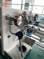 Machine à expresso semi-automatique MDK MC-12 Classic E61 à tête de brassage simple pour hôtel et camping-car, en acier inoxydable, pression de 12 bars