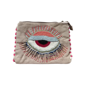Bolso de Mano Artesanal de Lujo con Cuentas de Cristal Indias, Asa Tipo Baguette Colorida, Duradero, Accesorio de Moda Diaria, Bolso Tote - Product Image 2