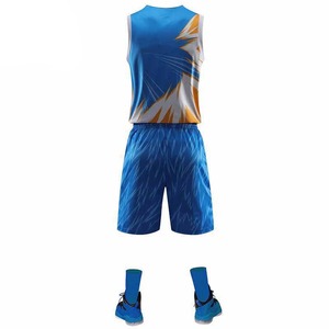Jersey de Baloncesto Unisex Personalizado con Logotipo, de Primera Calidad, Transpirable, de Poliéster, Uniforme de Baloncesto para Verano - Product Image 1