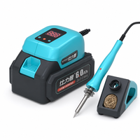 Station de soudage numérique à affichage de température HJ305 21V avec batterie au lithium et embout à aiguille pour réparation électronique – Garantie 6 mois