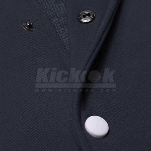 Chaqueta Letterman Personalizada de Lona con Cuello Alto, Cómoda, para Hombre, Mangas Largas, Transpirable, de Secado Rápido, Ecológica, para Invierno - Product Image 5